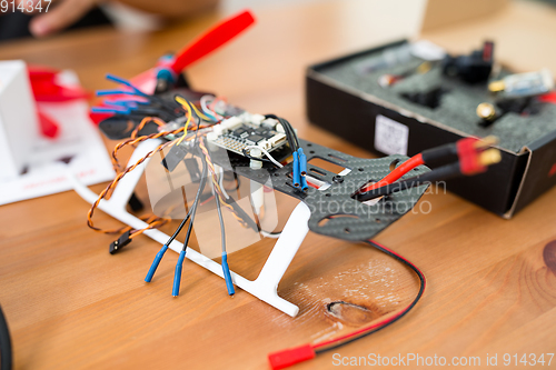 Image of Drone racer building