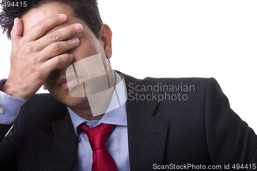Image of Businessman headache