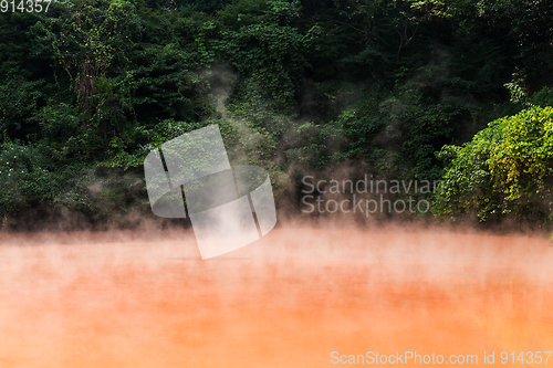 Image of Blood pond hell in Japan