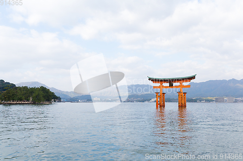 Image of Miyajima torii gate