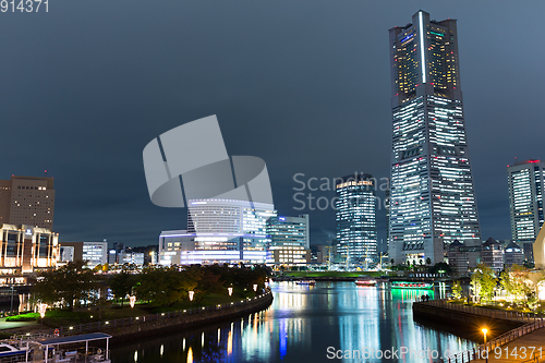 Image of Yokohama at night