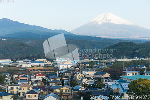 Image of Mount Fuji in Shizuoka city