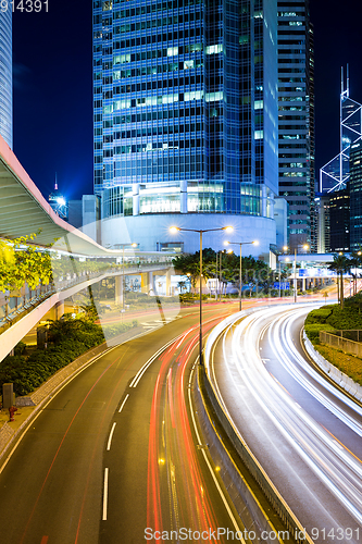 Image of Busy traffic in Hong Kong