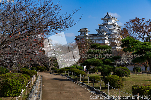 Image of Japanese Himeji castle