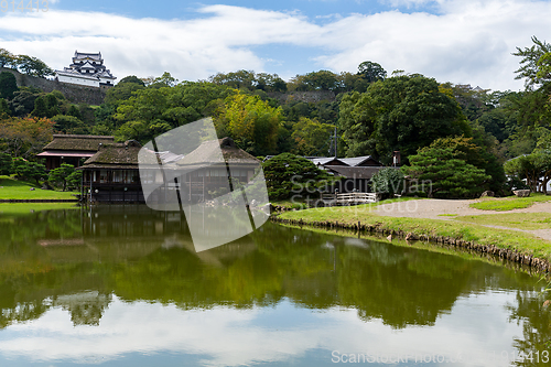 Image of Genkyuen Garden and Hikone castle