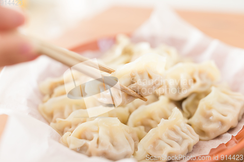 Image of Chinese meat dumplings
