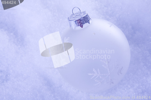 Image of christmas cold background
