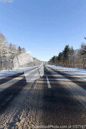 Image of asphalt road