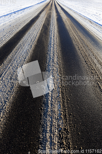 Image of asphalt road