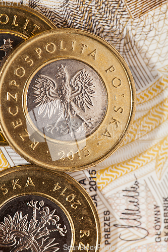Image of combined Polish coins