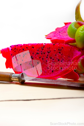 Image of fresh dragon fruit