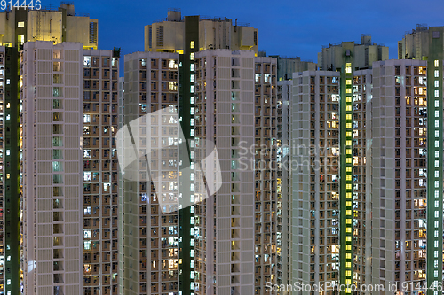 Image of Skyscraper at night