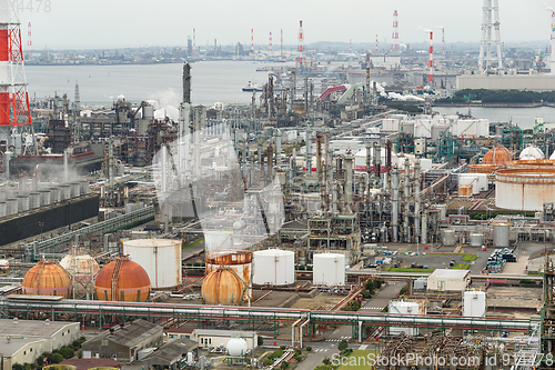 Image of Industrial district in Yokkaichi city 