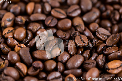 Image of Roasted coffee bean