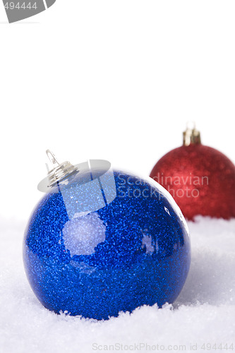 Image of christmas white background