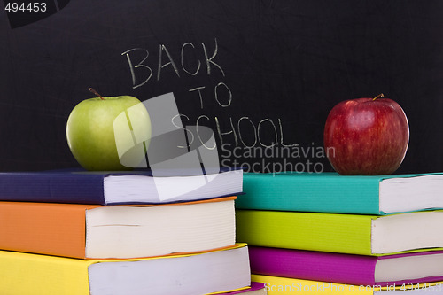 Image of stack of books