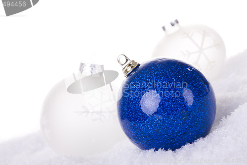 Image of christmas white background