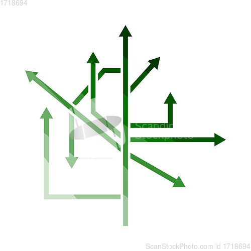 Image of Direction Arrows Icon