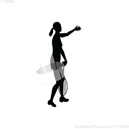 Image of Tennis silhouette