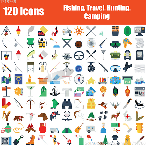 Image of Set of 120 icons