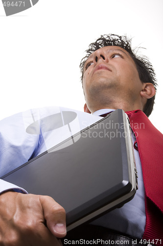 Image of confident businessman