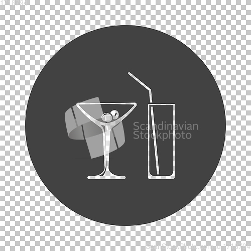 Image of Coctail glasses icon