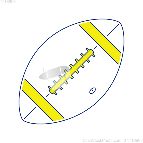 Image of Icon of American football ball