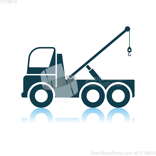 Image of Car Towing Truck Icon