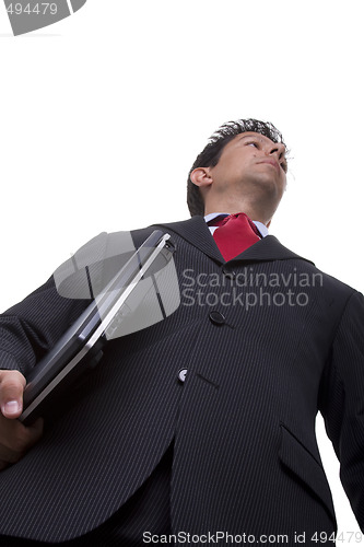 Image of confident businessman