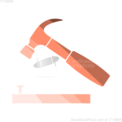 Image of Icon Of Hammer Beat To Nail