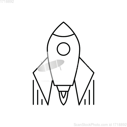 Image of Startup Rocket Icon