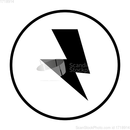 Image of Reversed Bolt Icon