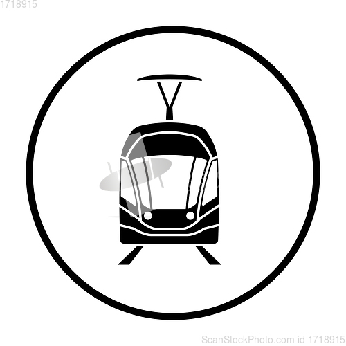 Image of Tram icon front view