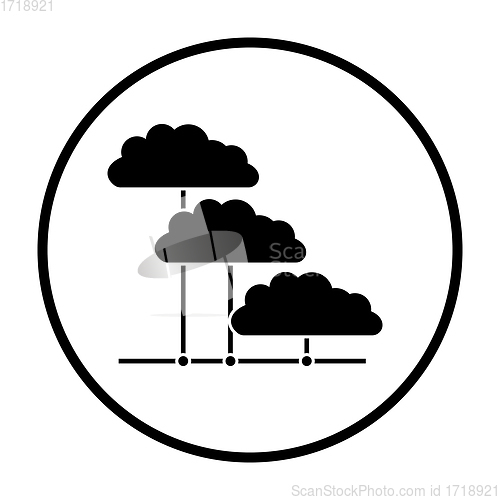 Image of Cloud Network Icon