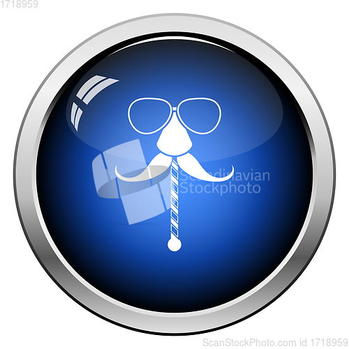 Image of Glasses And Mustache Icon