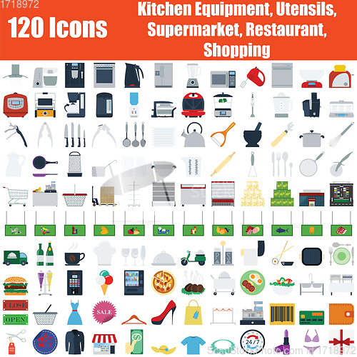 Image of Set of 120 Icons