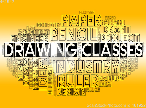 Image of Drawing Classes Represents Lesson Schooling And Learning