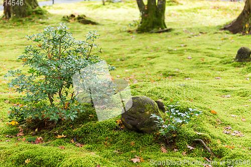 Image of Japanese statue, Sanzenin Warabe Jizo