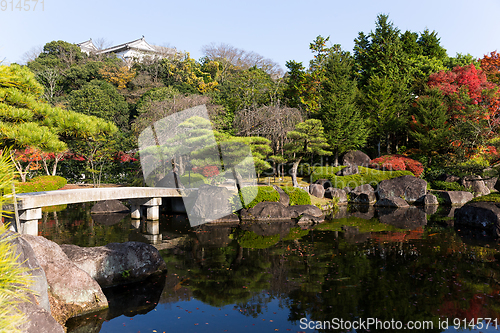 Image of Kokoen Garden at autumn scene