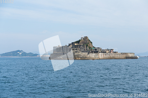 Image of Gunkanjima in nagasaki city