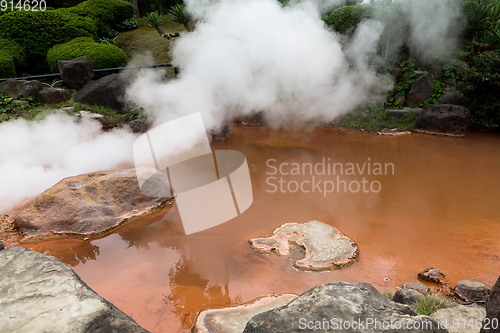 Image of Blood Hell Hot Springs at Beppu