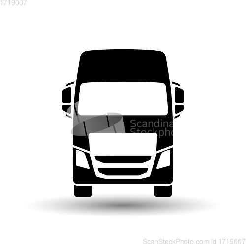 Image of Truck icon front view