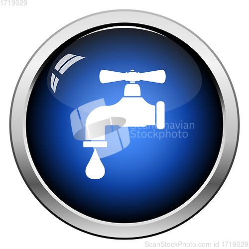 Image of Icon Of Pipe With Valve