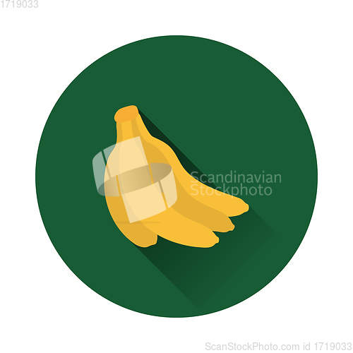 Image of Flat design icon of Banana