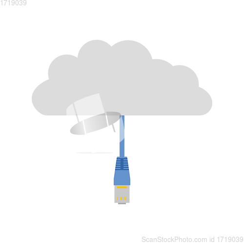 Image of Network Cloud  Icon