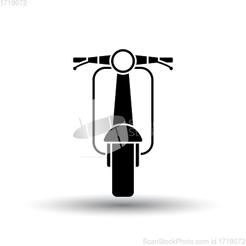 Image of Scooter icon front view