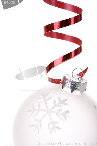 Image of christmas white background