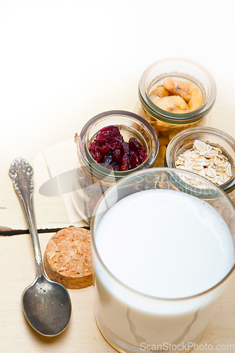 Image of healthy breakfast ingredients