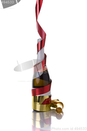 Image of champagne bottle