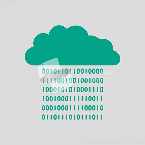 Image of Cloud Data Stream Icon